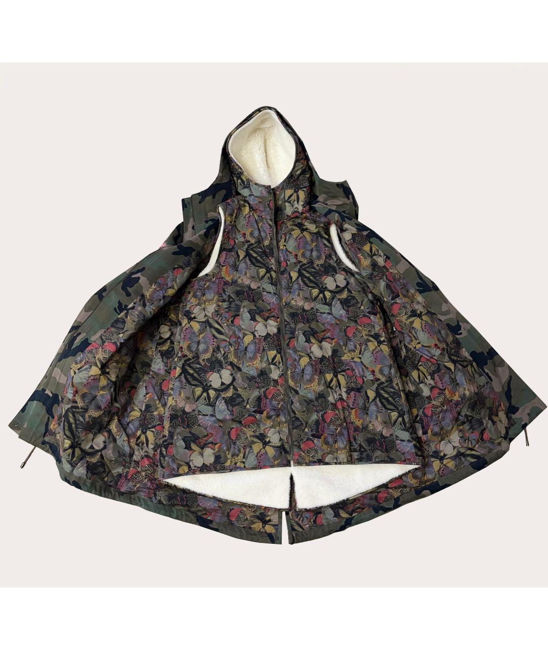 VALENTINO Хаки хлопковая парка, фото 4