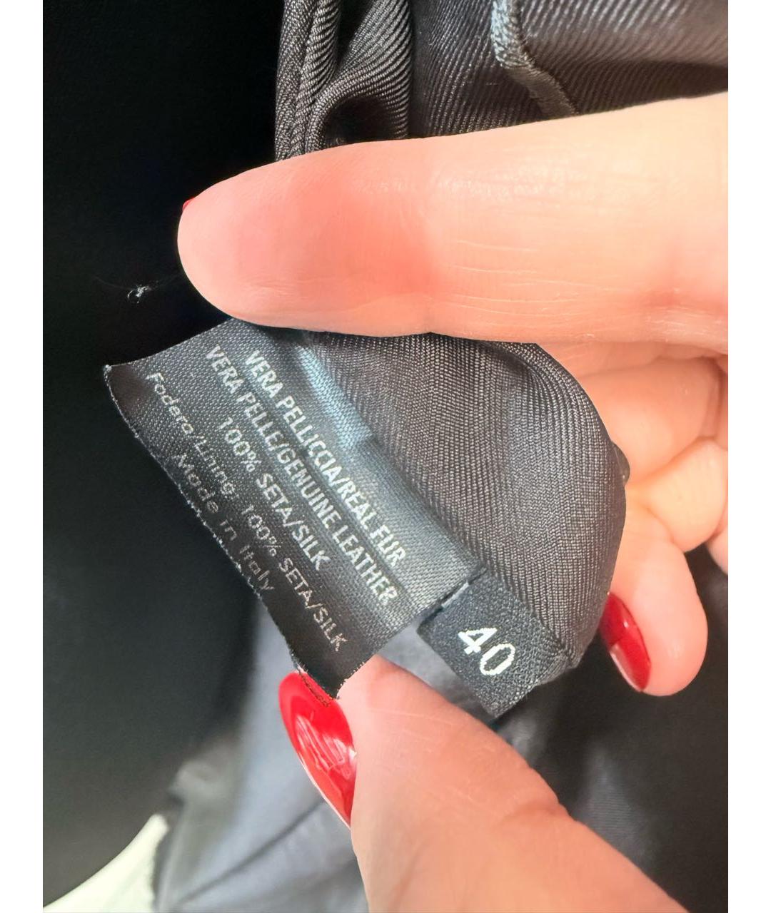 GUCCI Коричневая меховая шуба, фото 6