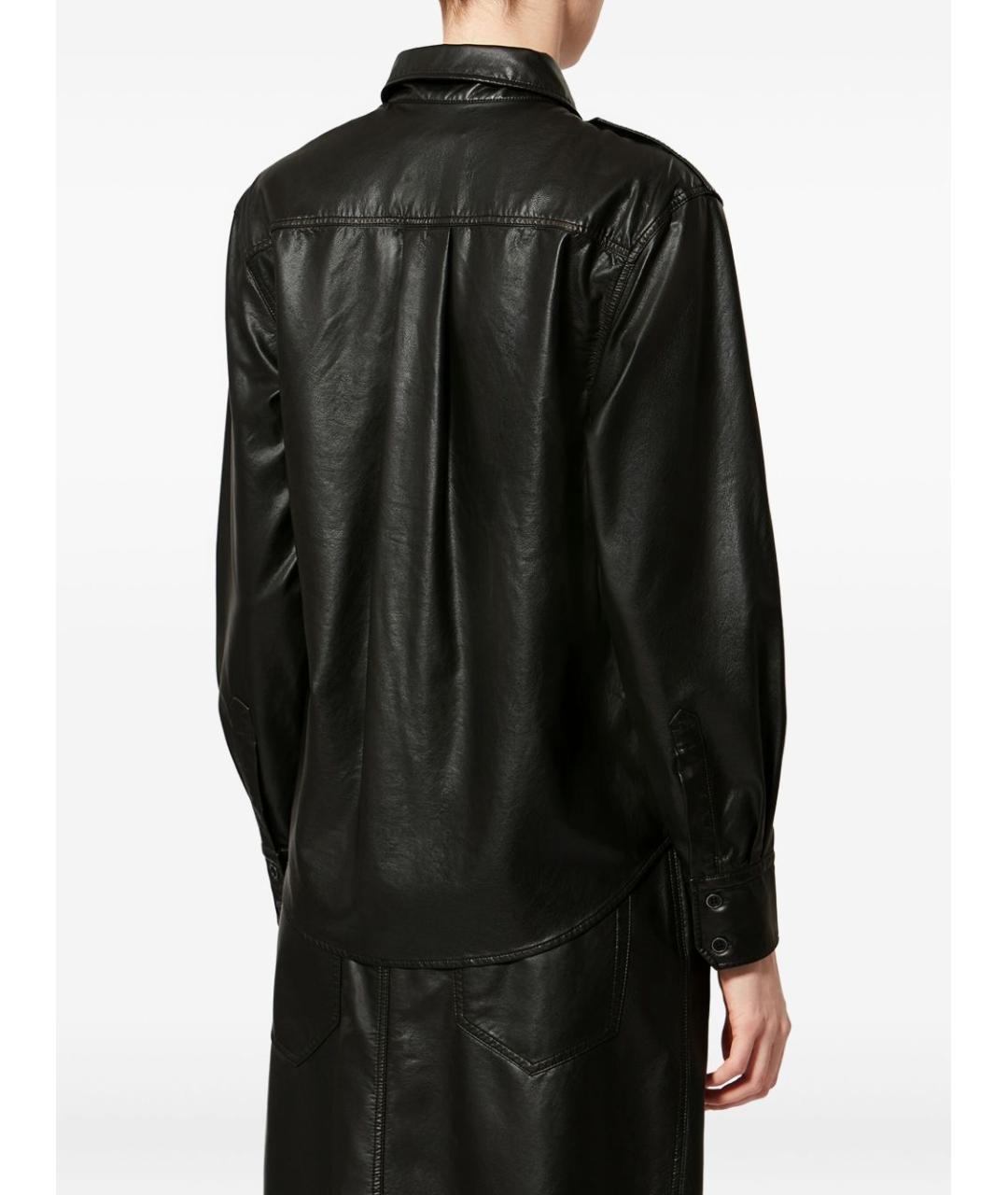 ISABEL MARANT ETOILE Черная полиэстеровая рубашка, фото 3