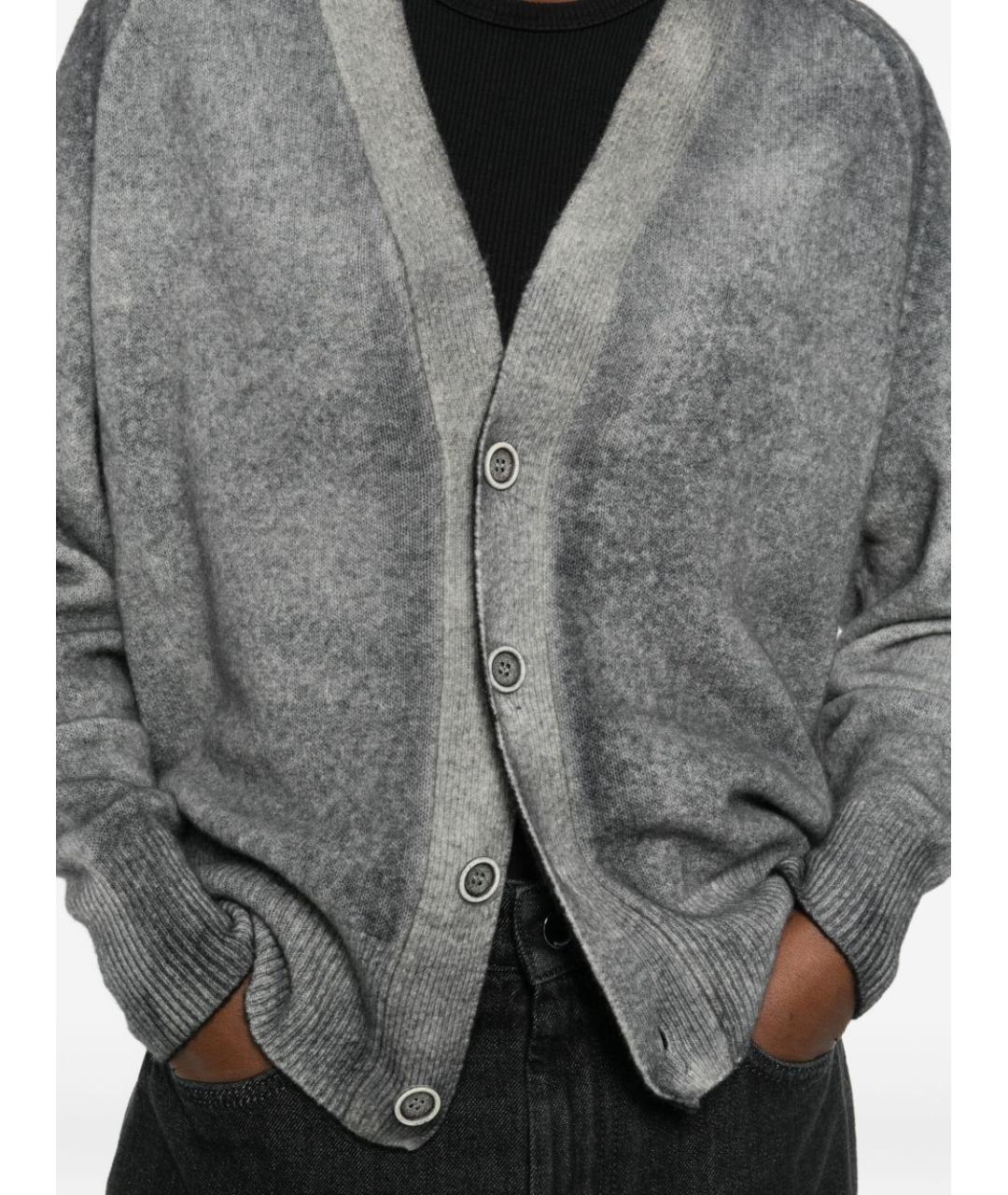 AVANT TOI Серый шерстяной кардиган, фото 4