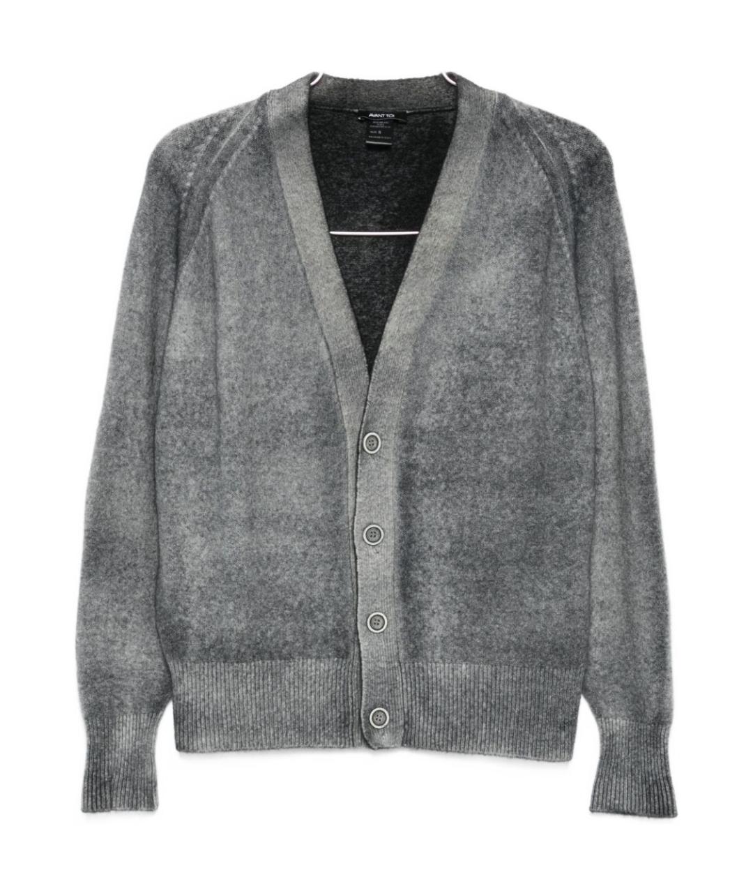 AVANT TOI Серый шерстяной кардиган, фото 1