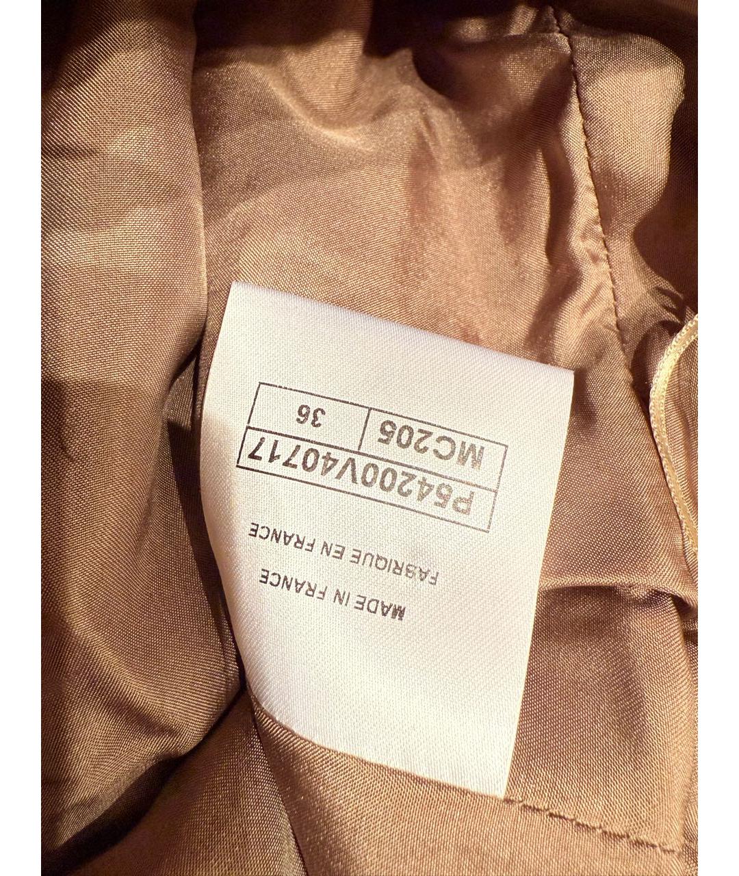 CHANEL Мульти шерстяные брюки узкие, фото 6