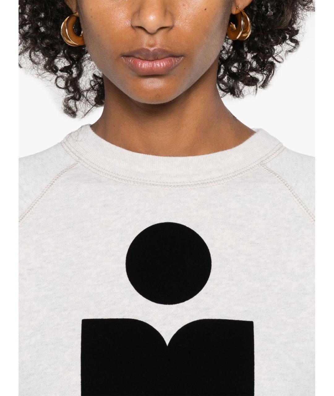 ISABEL MARANT ETOILE Хлопковый джемпер / свитер, фото 4