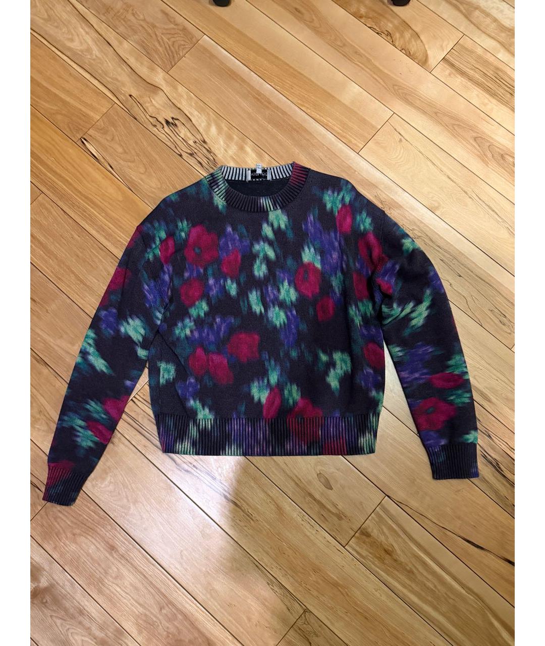 KENZO Фиолетовый хлопковый джемпер / свитер, фото 3