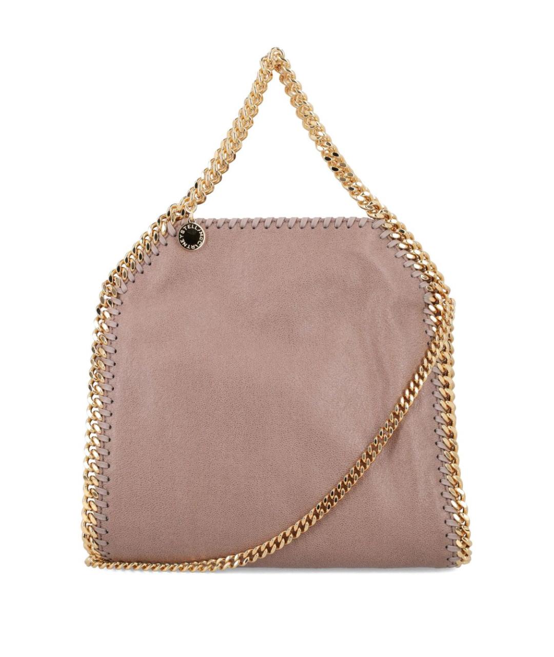 STELLA MCCARTNEY Бежевая синтетическая сумка тоут, фото 4