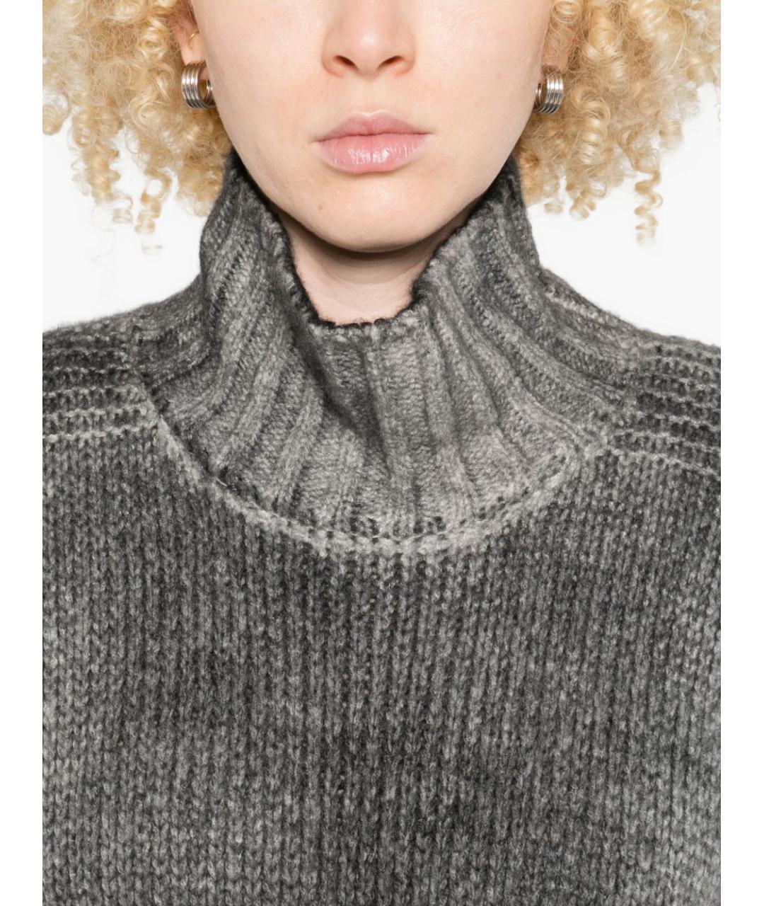 AVANT TOI Серый кашемировый джемпер / свитер, фото 3