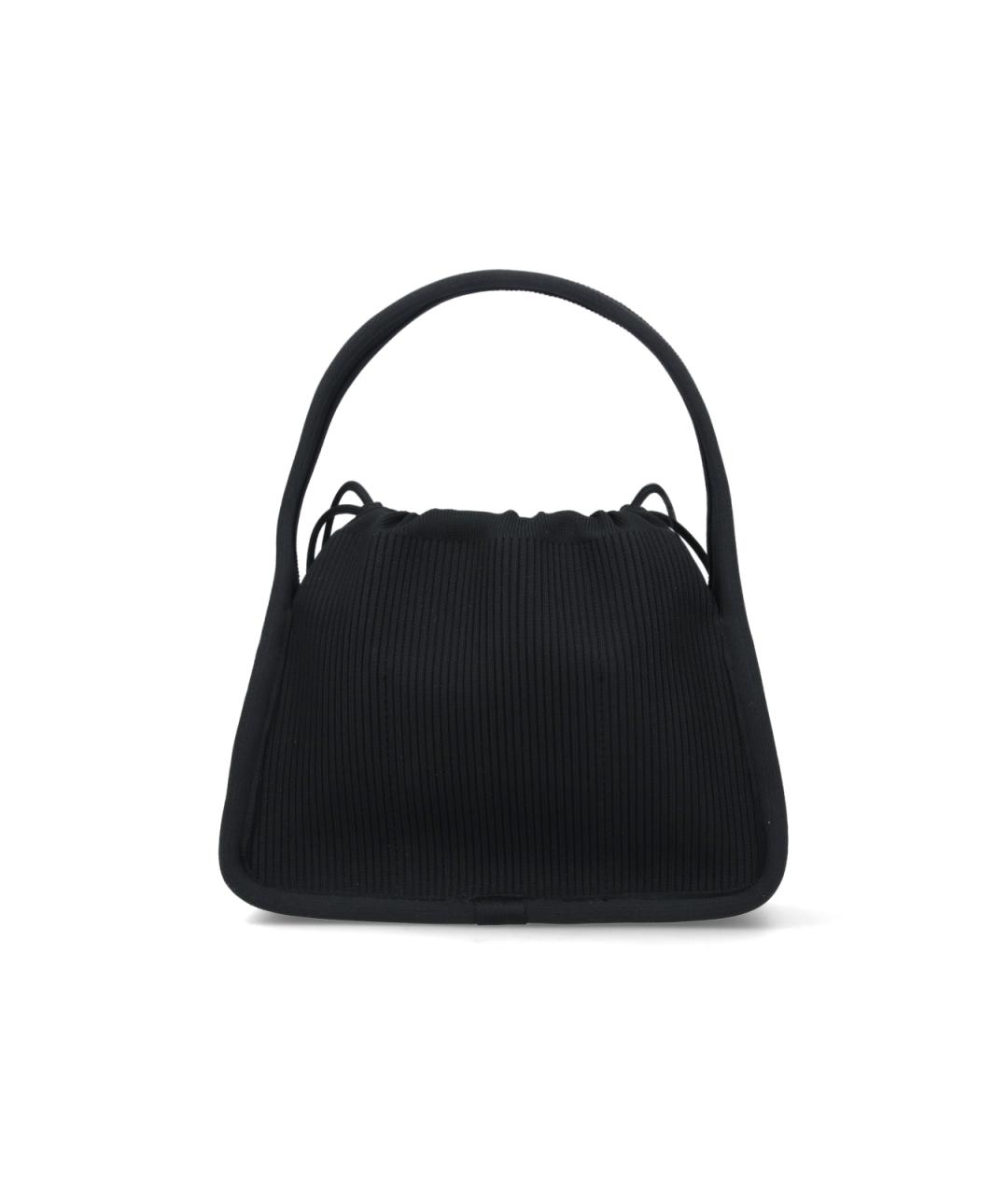 ALEXANDER WANG Черная синтетическая сумка тоут, фото 3