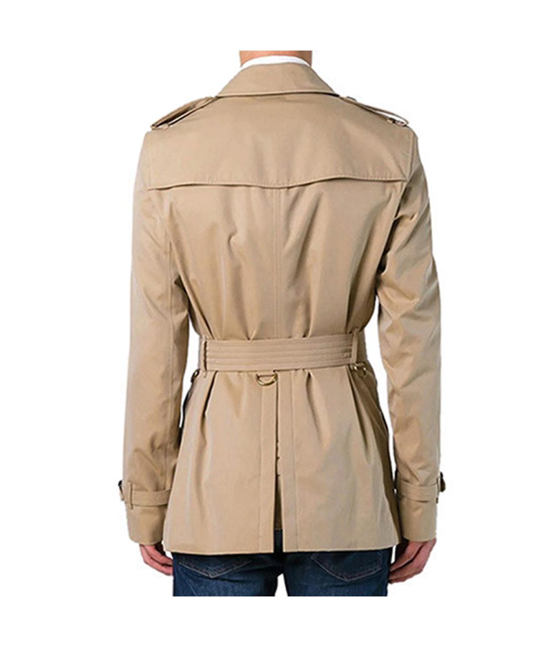 BURBERRY Хаки тренч / плащ, фото 5