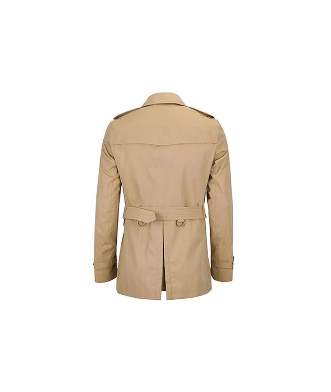 BURBERRY Хаки тренч / плащ, фото 2