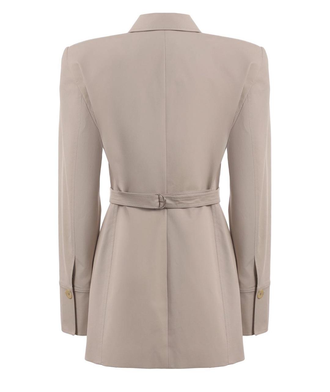 MAGDA BUTRYM Серый хлопковый жакет/пиджак, фото 2