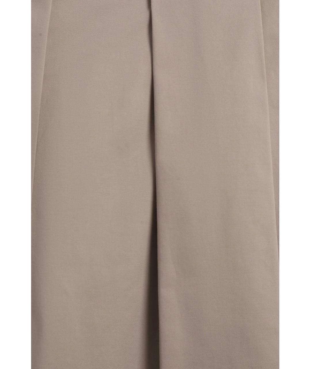 MAGDA BUTRYM Серые хлопковые брюки широкие, фото 3