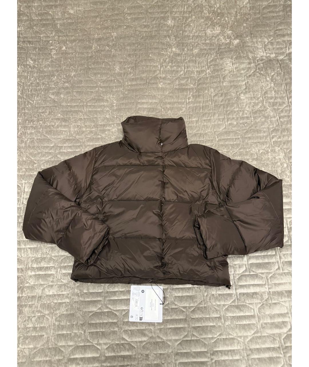 ALO YOGA Коричневая полиэстеровая куртка, фото 6