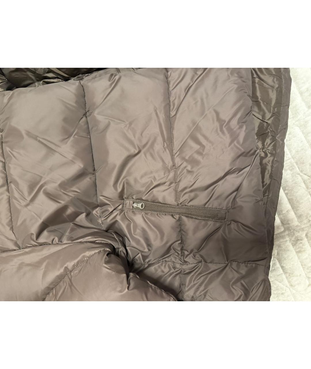 ALO YOGA Коричневая полиэстеровая куртка, фото 4