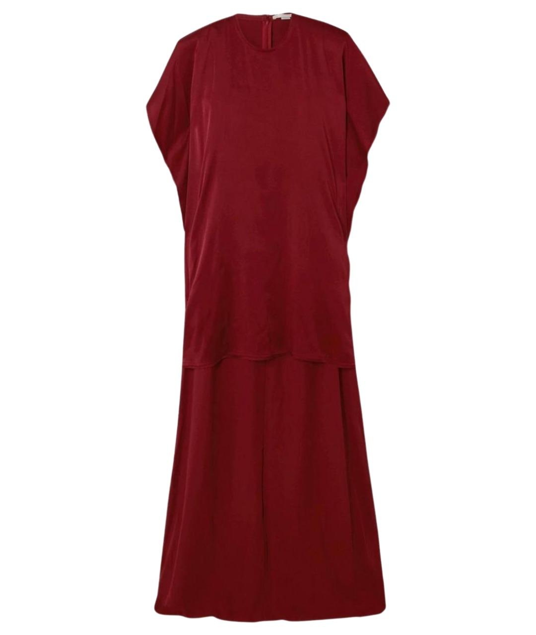 STELLA MCCARTNEY Бордовое вечернее платье, фото 1