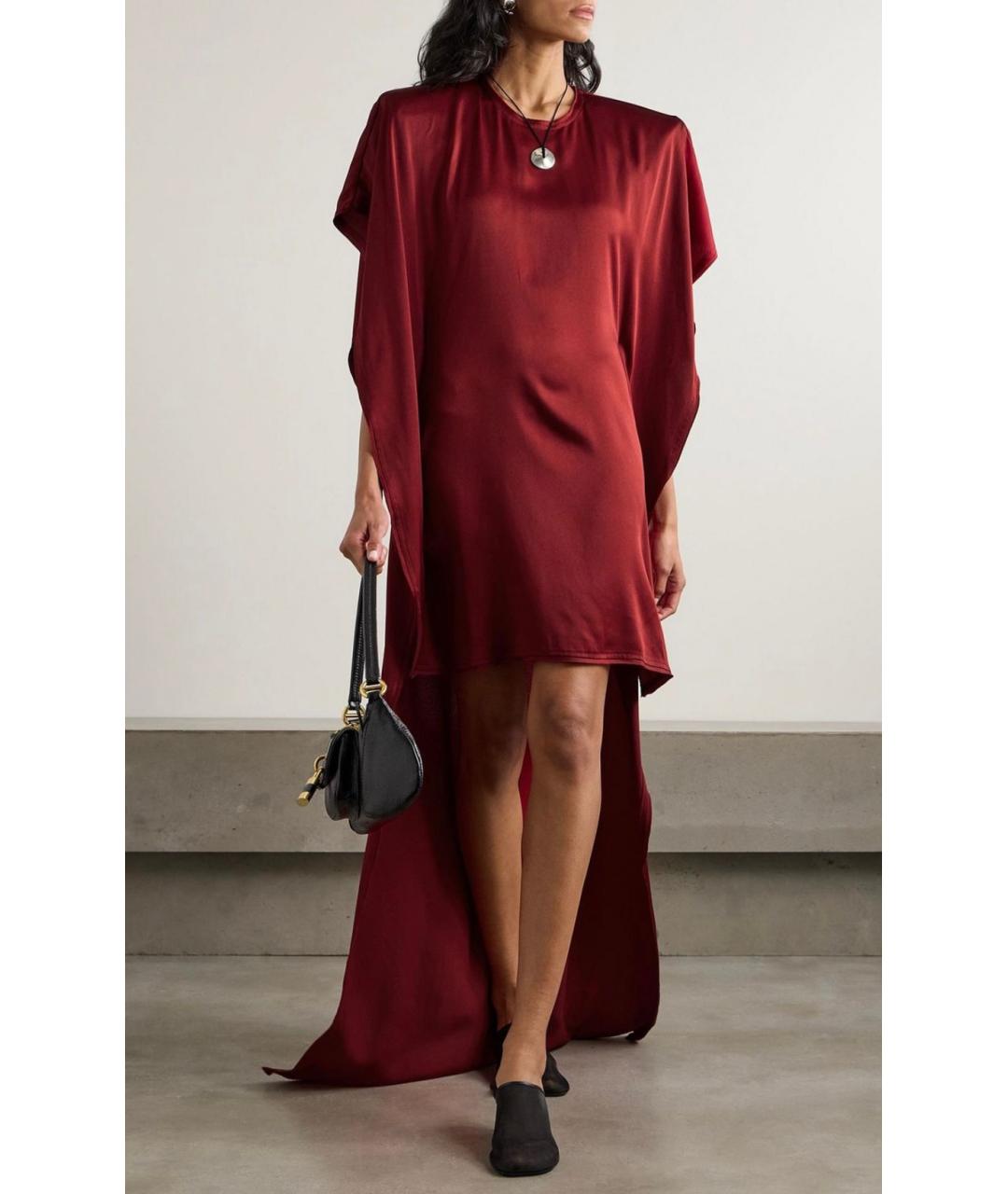 STELLA MCCARTNEY Бордовое вечернее платье, фото 2