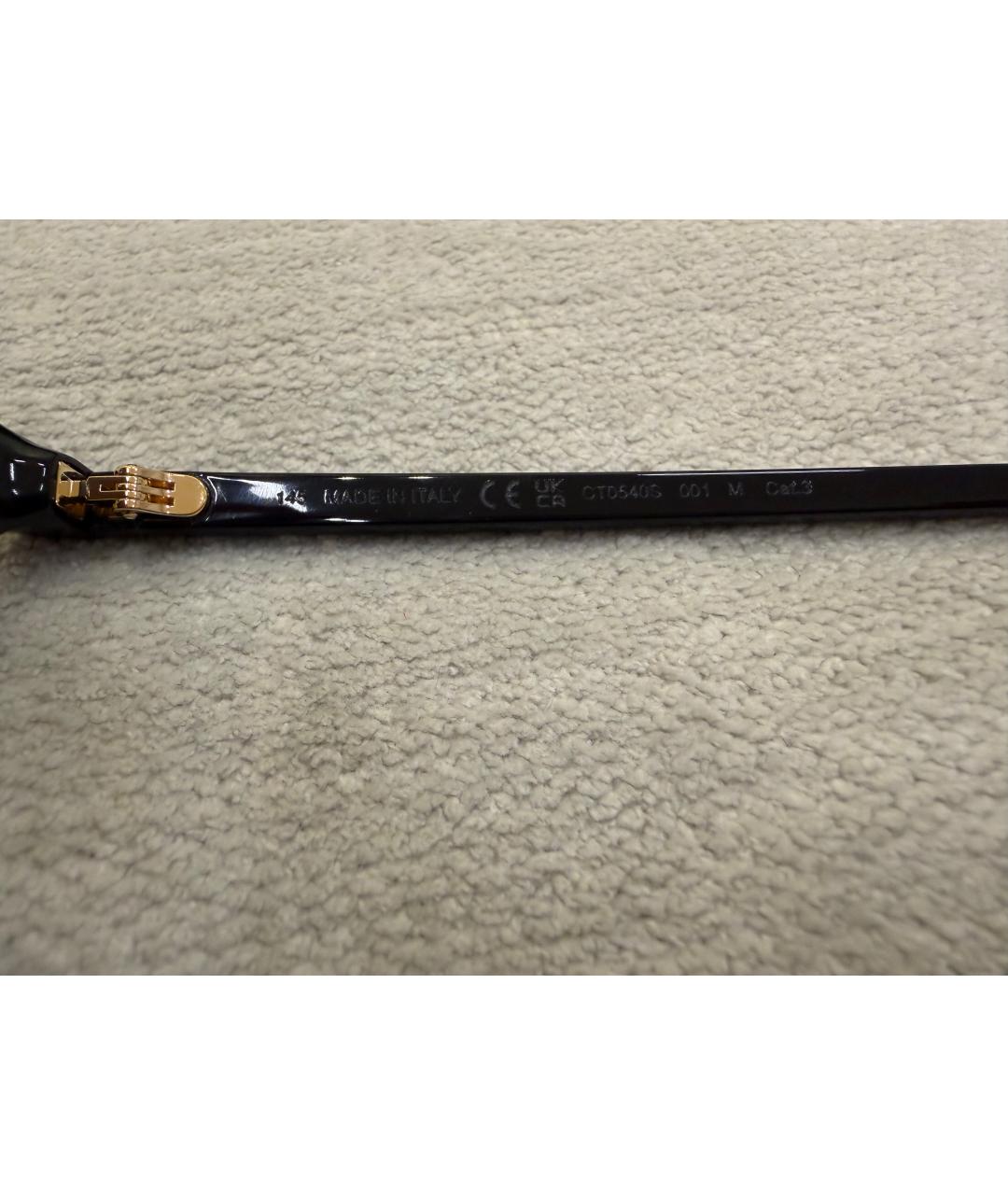 CARTIER Черные пластиковые солнцезащитные очки, фото 6