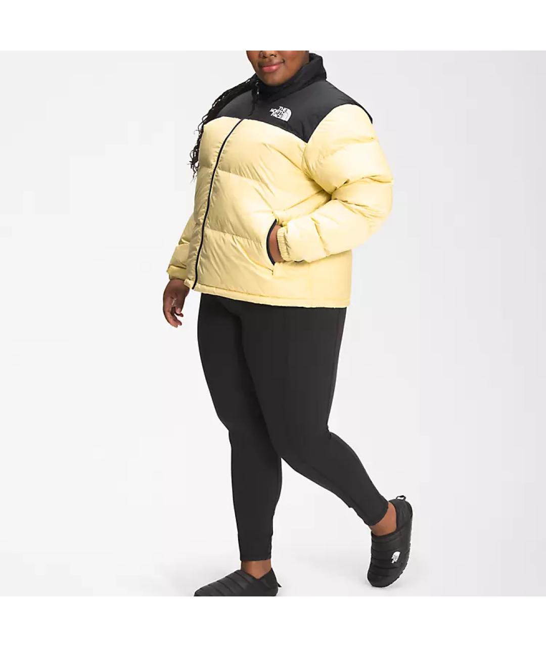 THE NORTH FACE Желтый пуховик, фото 4