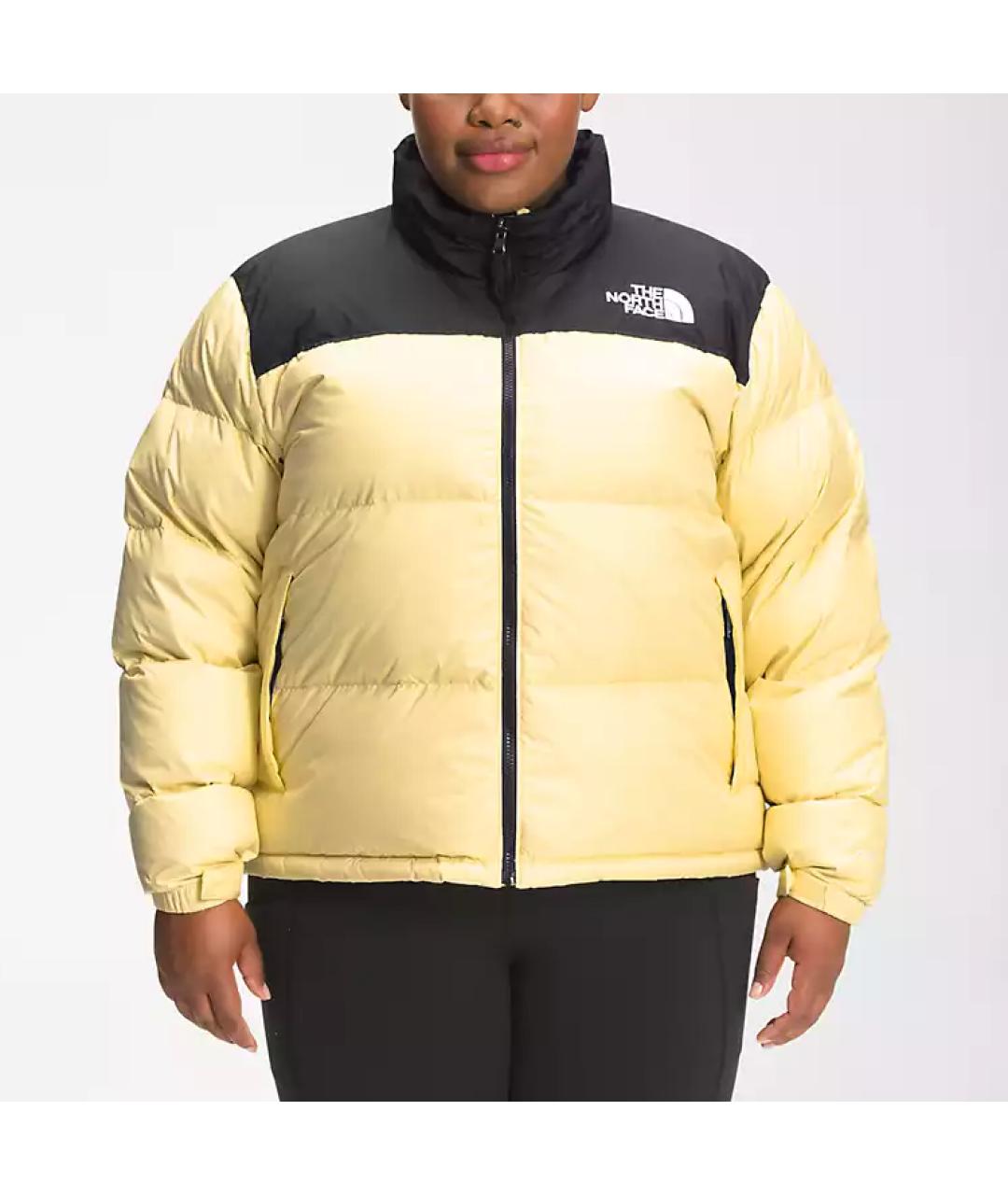 THE NORTH FACE Желтый пуховик, фото 5