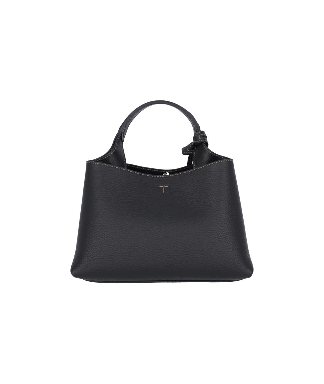 TOD'S Черная кожаная сумка через плечо, фото 3