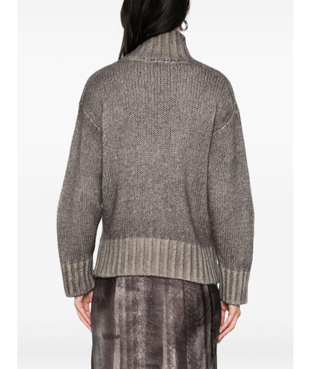AVANT TOI Коричневый кашемировый джемпер / свитер, фото 4
