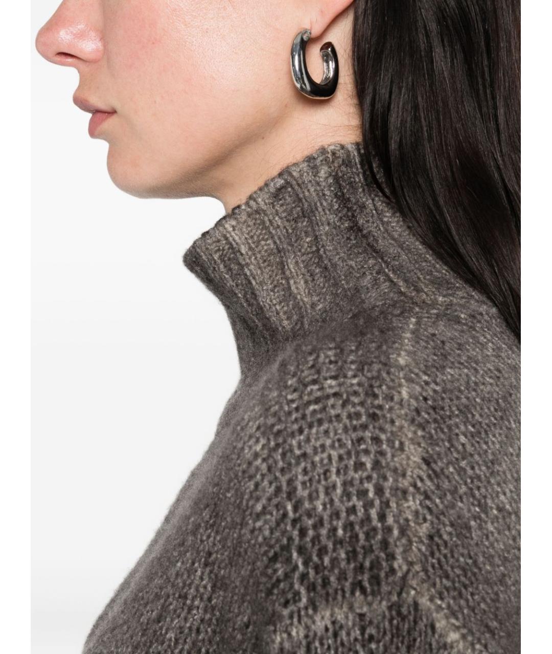 AVANT TOI Коричневый кашемировый джемпер / свитер, фото 2