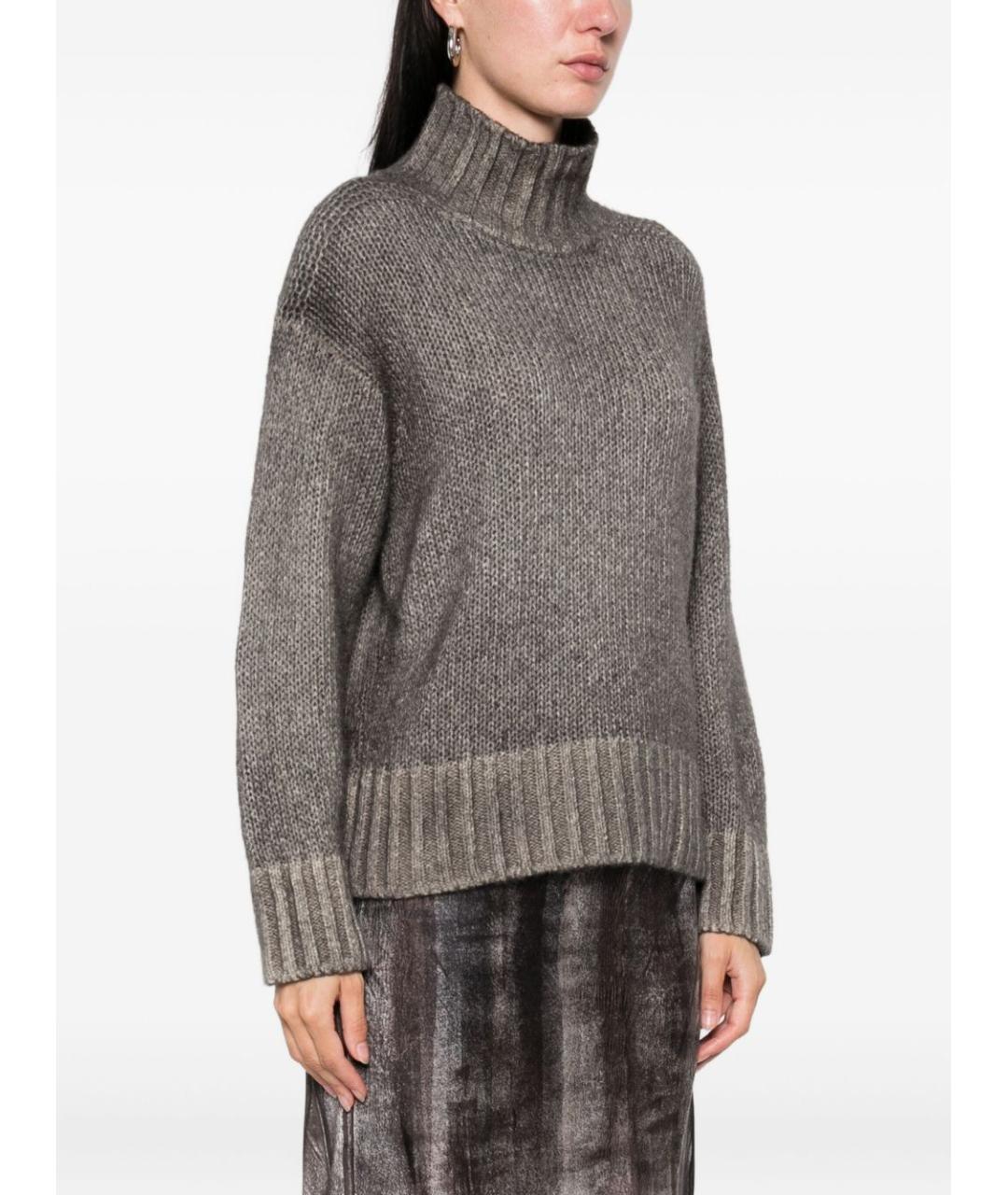 AVANT TOI Коричневый кашемировый джемпер / свитер, фото 5