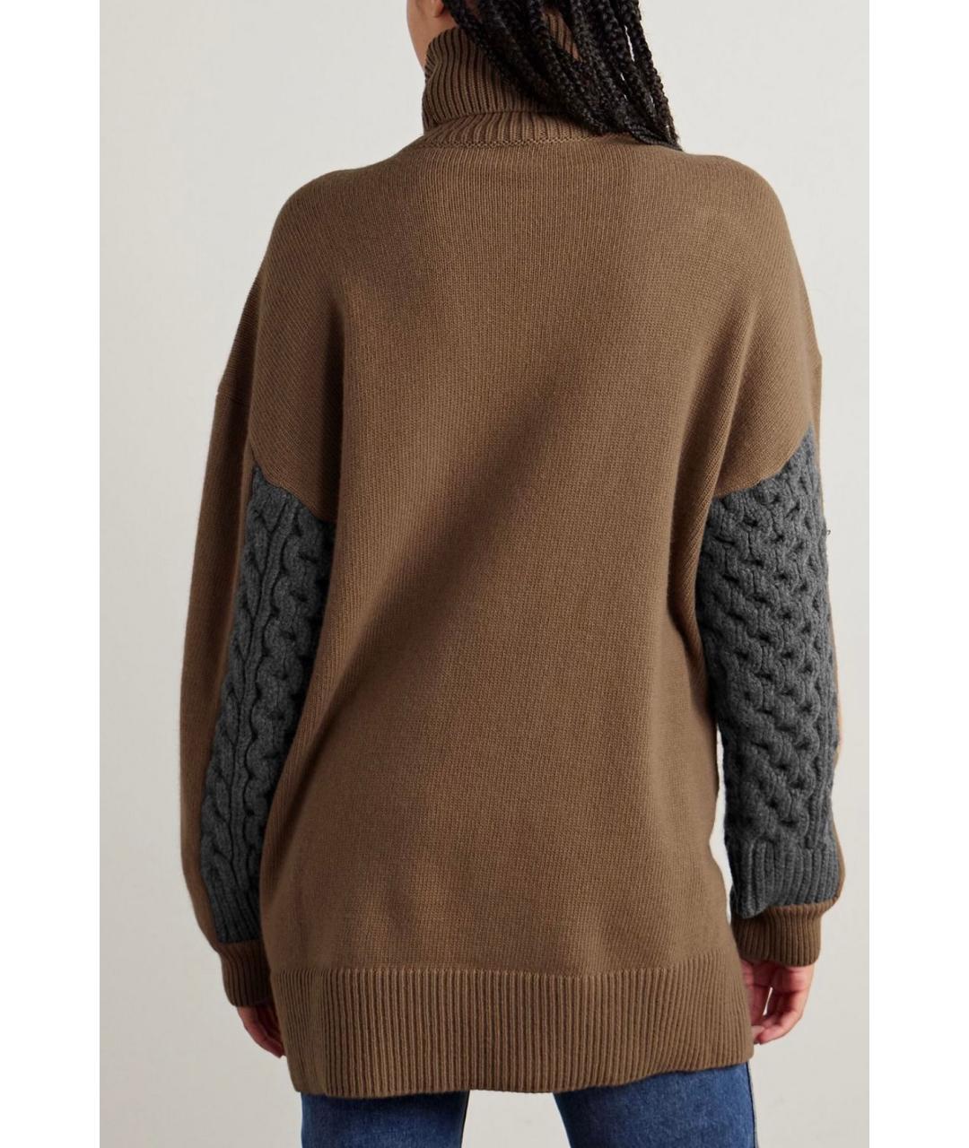 STELLA MCCARTNEY Коричневый джемпер / свитер, фото 4