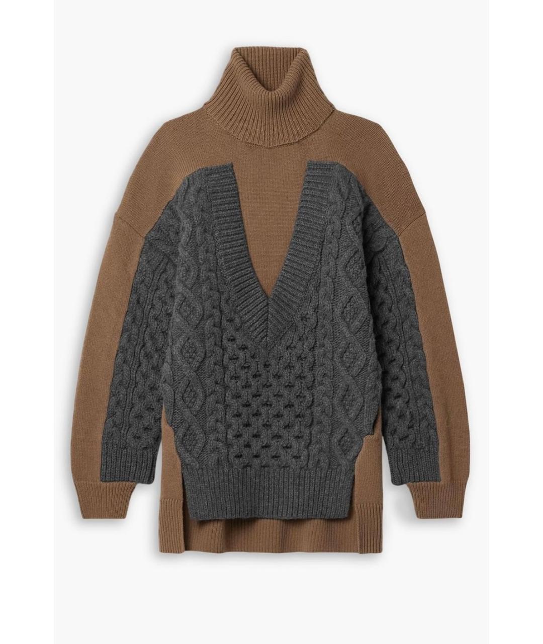 STELLA MCCARTNEY Коричневый джемпер / свитер, фото 6