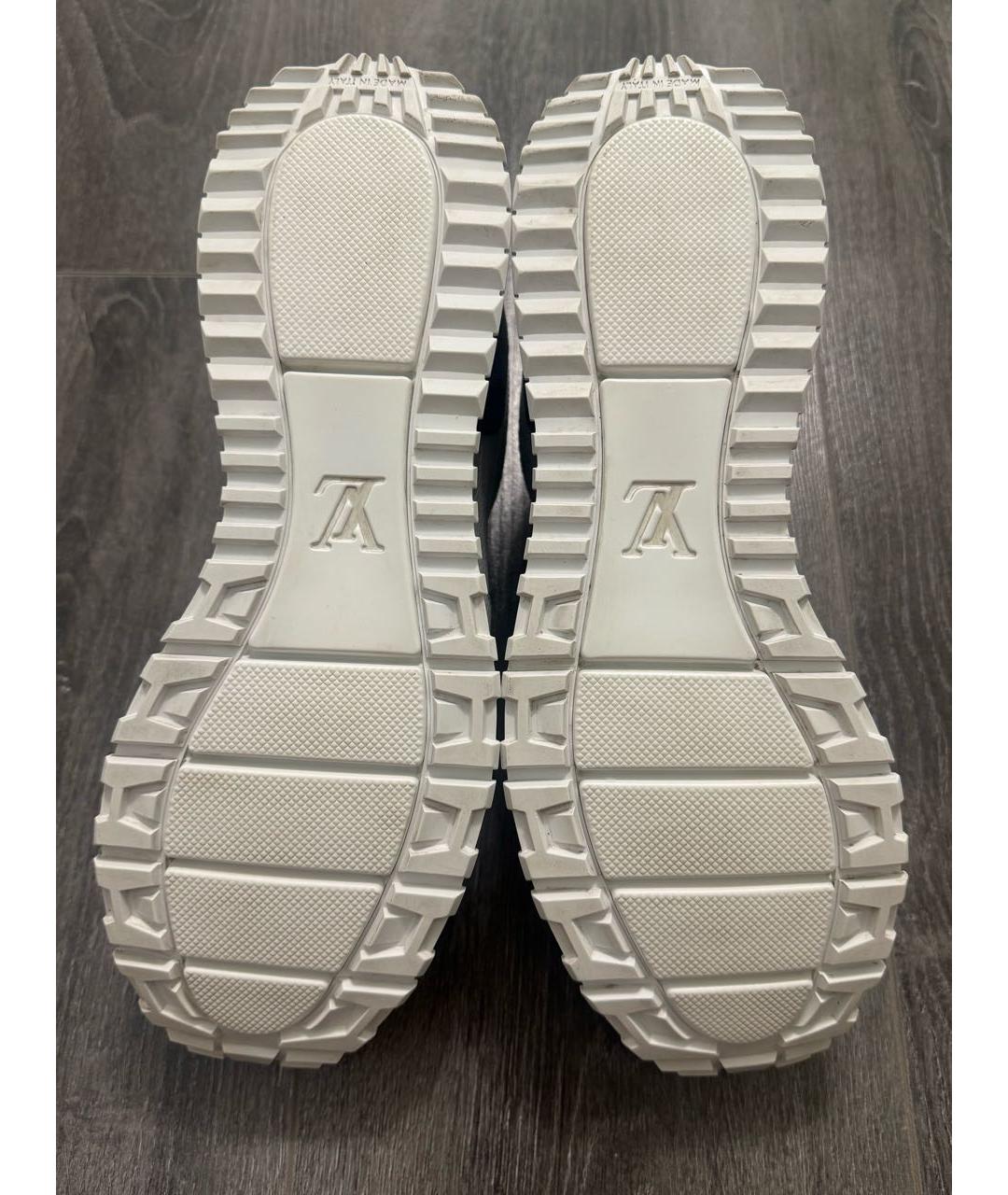 LOUIS VUITTON Коричневые низкие кроссовки / кеды, фото 7