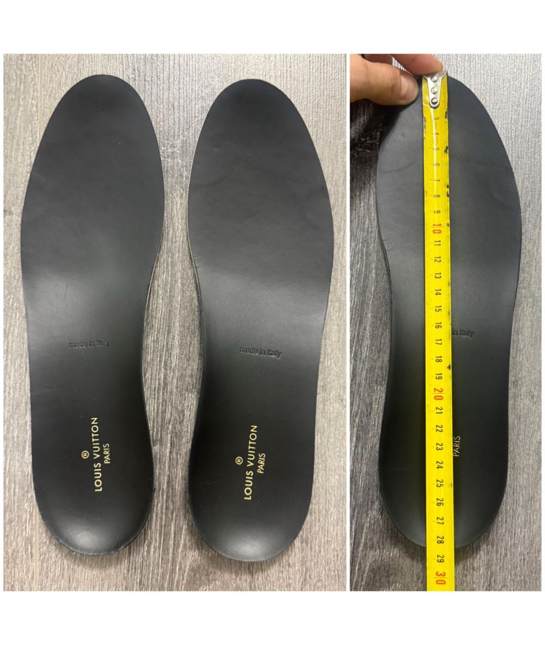 LOUIS VUITTON Коричневые низкие кроссовки / кеды, фото 8