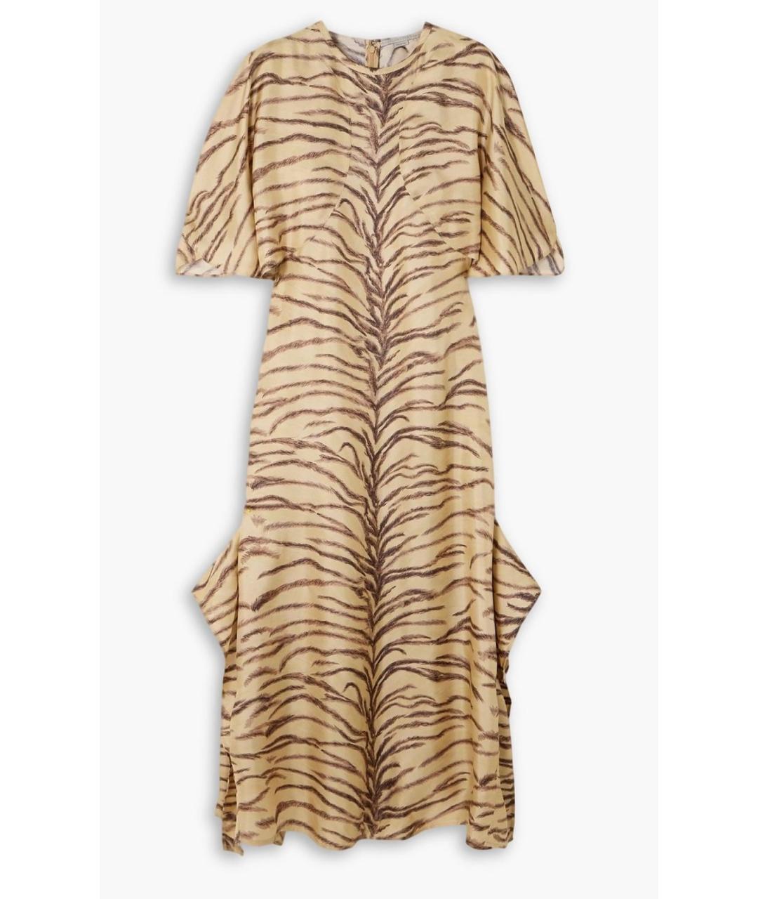 STELLA MCCARTNEY Бежевое коктейльное платье, фото 4