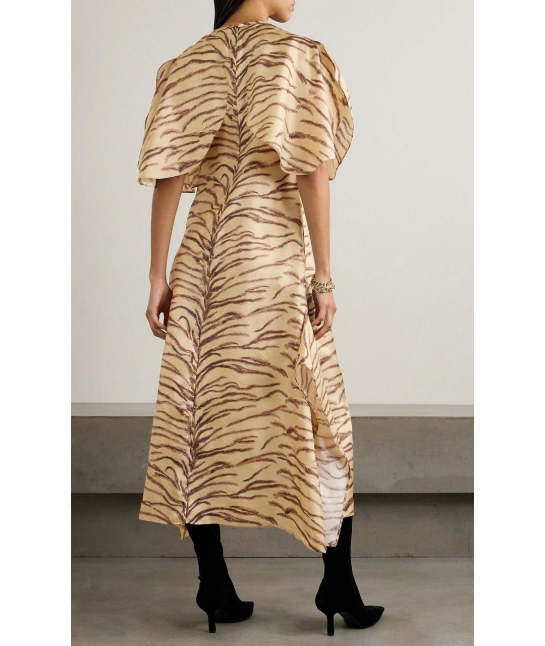 STELLA MCCARTNEY Бежевое коктейльное платье, фото 3