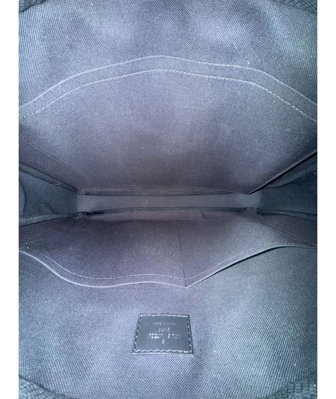 LOUIS VUITTON Черный портфель, фото 8