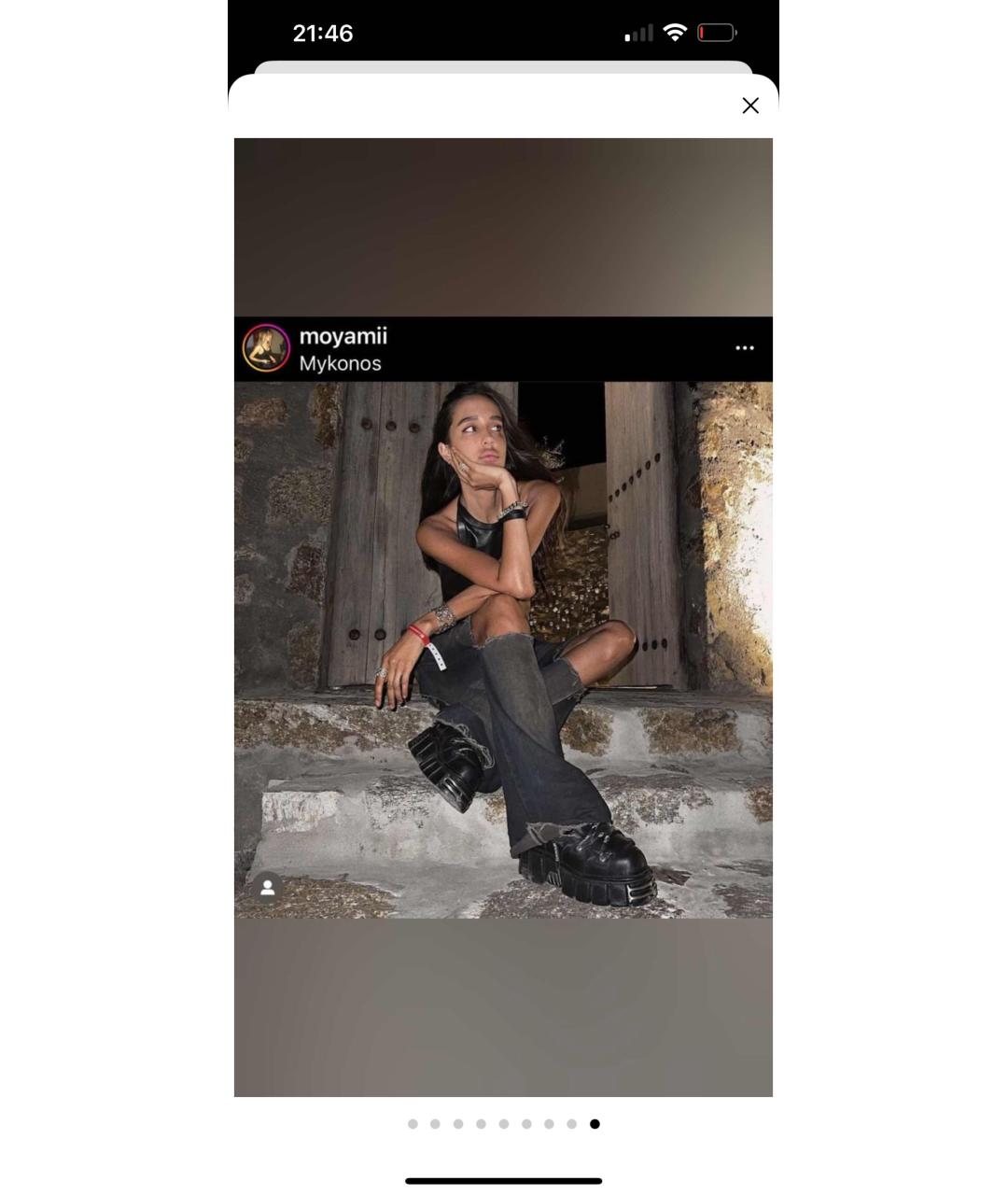 VETEMENTS Черные кожаные ботинки, фото 6