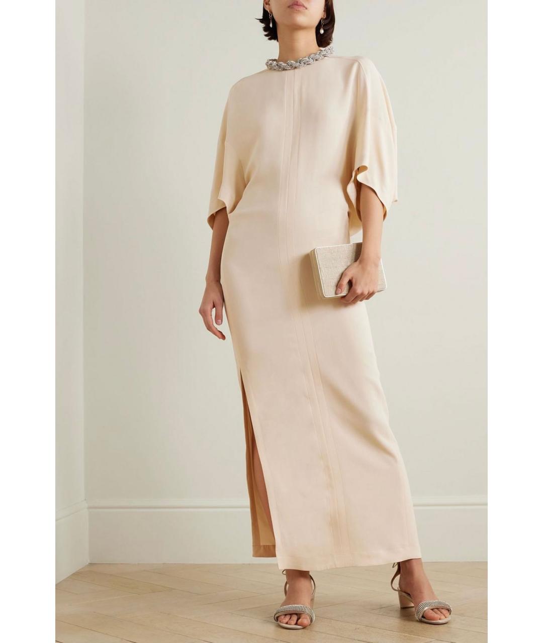 STELLA MCCARTNEY Бежевое вечернее платье, фото 2