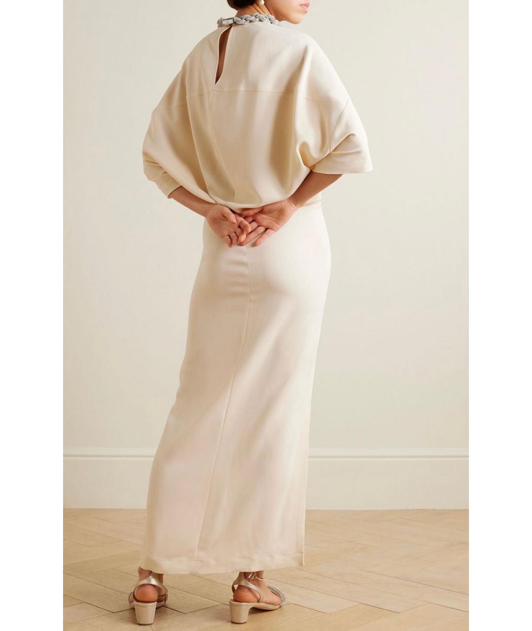 STELLA MCCARTNEY Бежевое вечернее платье, фото 3