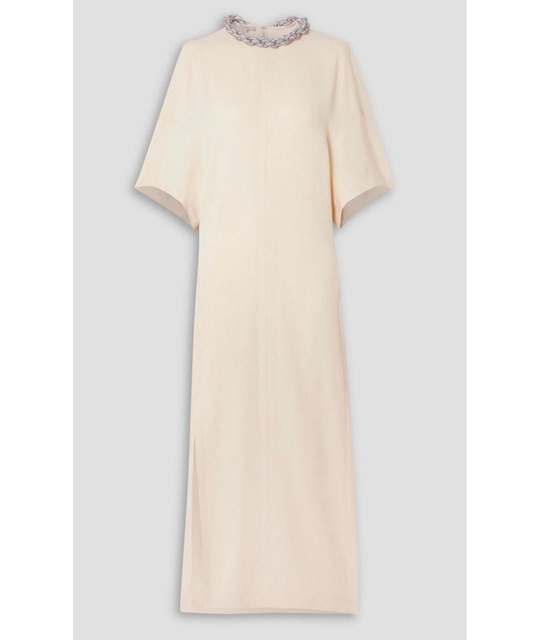 STELLA MCCARTNEY Бежевое вечернее платье, фото 4