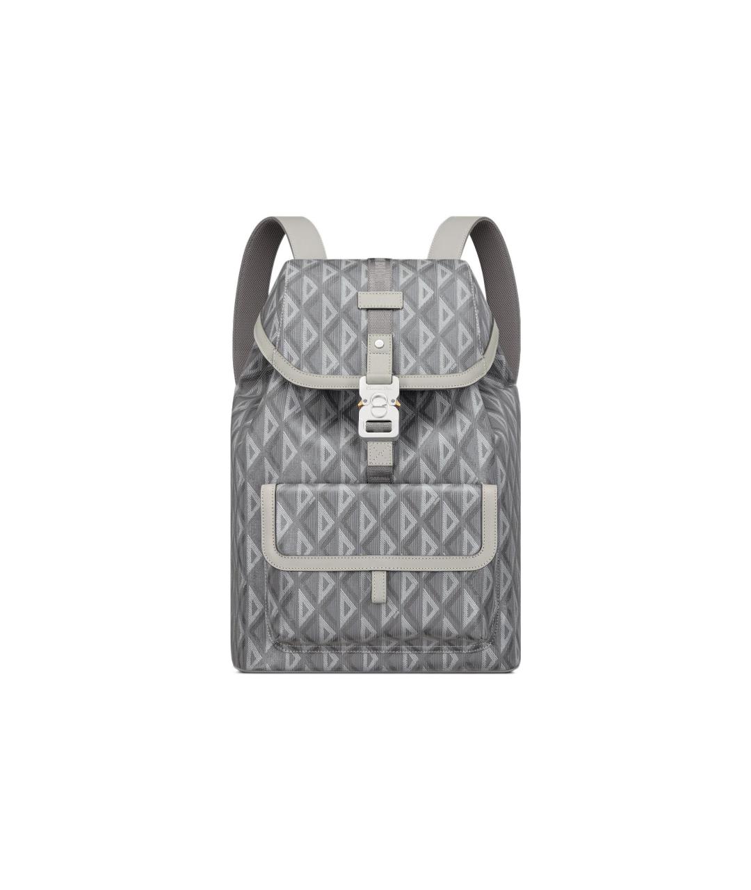 CHRISTIAN DIOR Серый рюкзак, фото 1