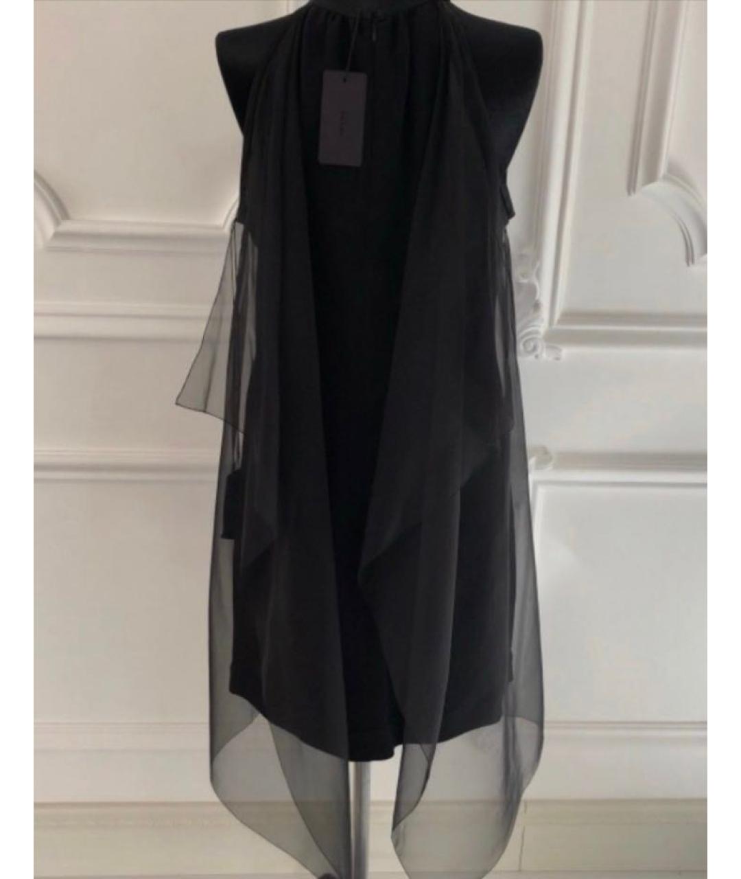 PRADA Черное коктейльное платье, фото 7