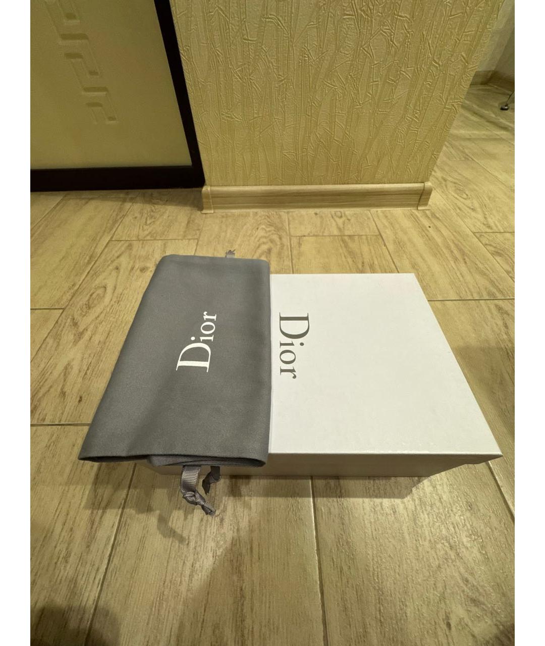 CHRISTIAN DIOR Черные текстильные туфли, фото 6