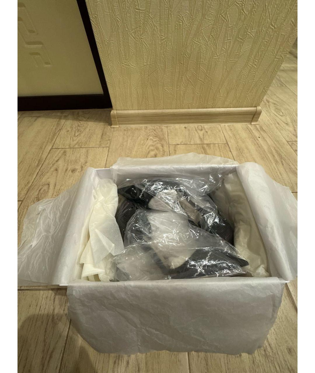 CHRISTIAN DIOR Черные текстильные туфли, фото 5