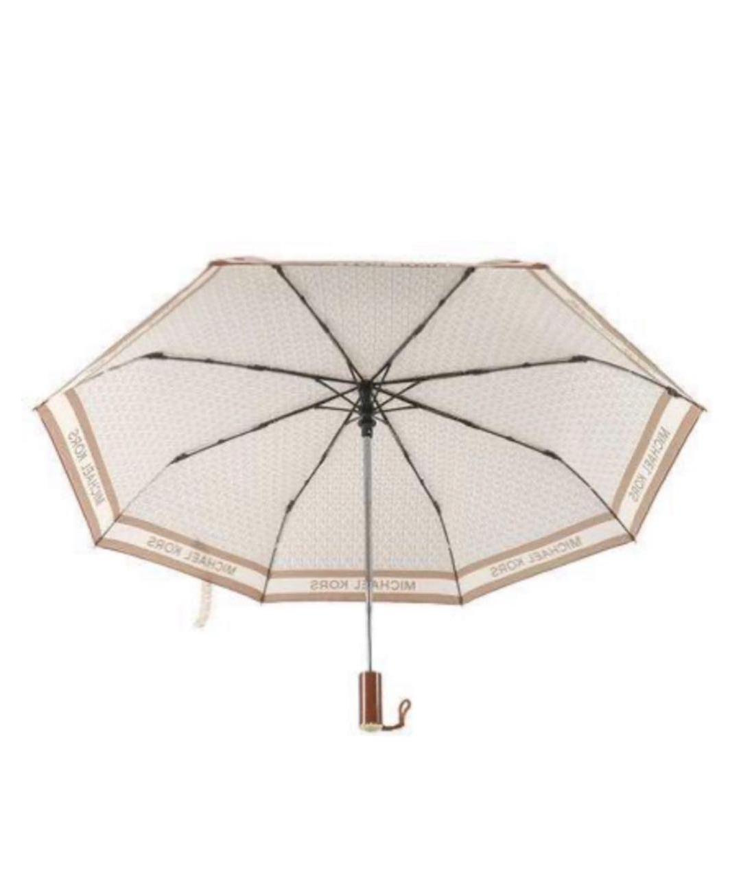 MICHAEL MICHAEL KORS Бежевый зонт, фото 2