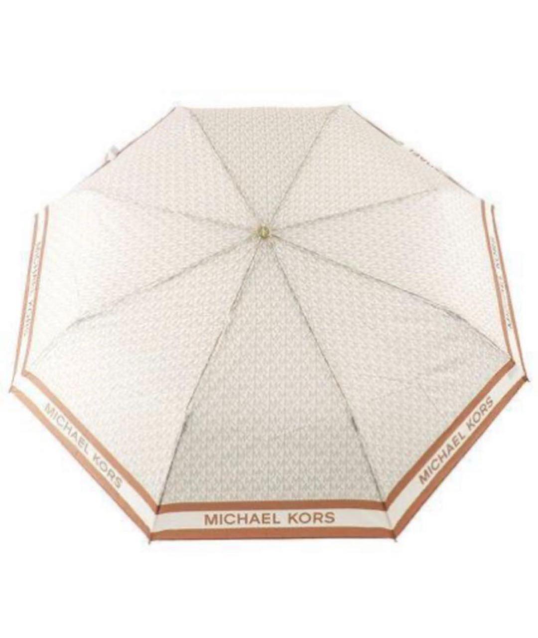 MICHAEL MICHAEL KORS Бежевый зонт, фото 9