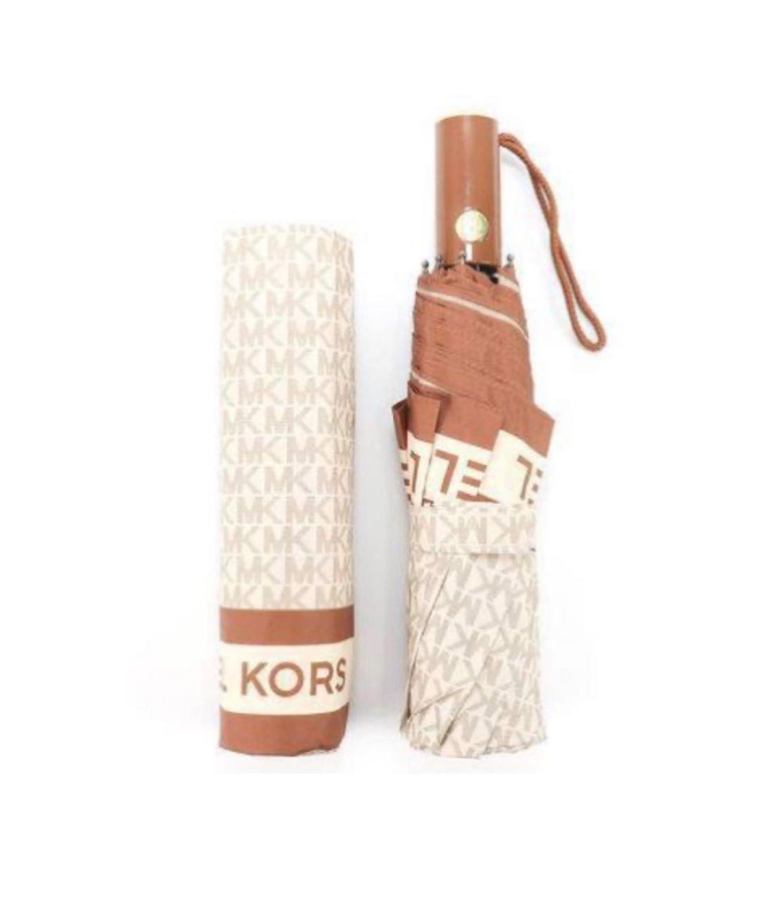 MICHAEL MICHAEL KORS Бежевый зонт, фото 4