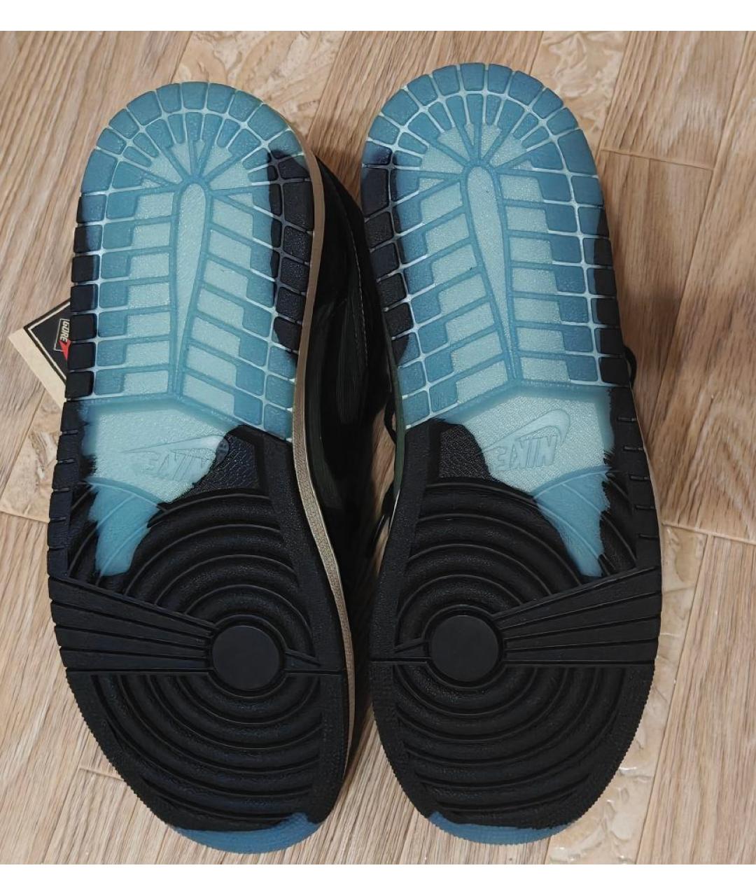 JORDAN Черные высокие кроссовки / кеды, фото 7