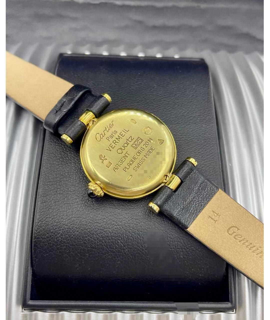 CARTIER Золотые часы из желтого золота, фото 3