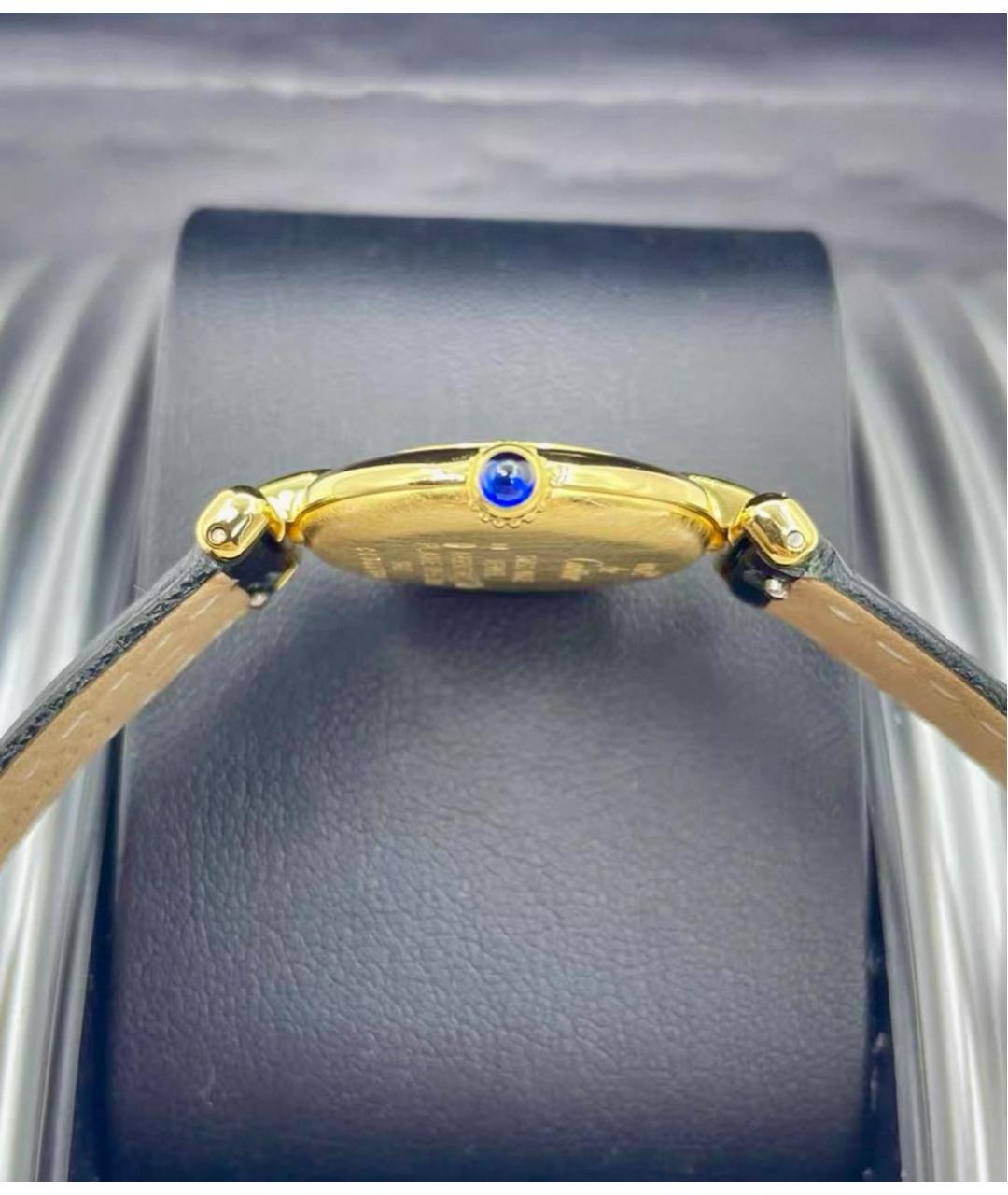 CARTIER Золотые часы из желтого золота, фото 4