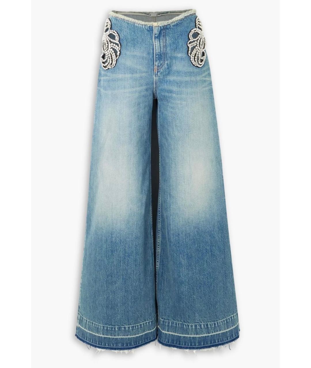 STELLA MCCARTNEY Синие джинсы клеш, фото 5