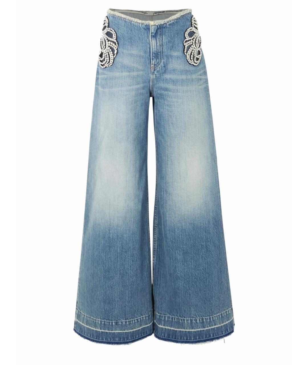 STELLA MCCARTNEY Синие джинсы клеш, фото 1