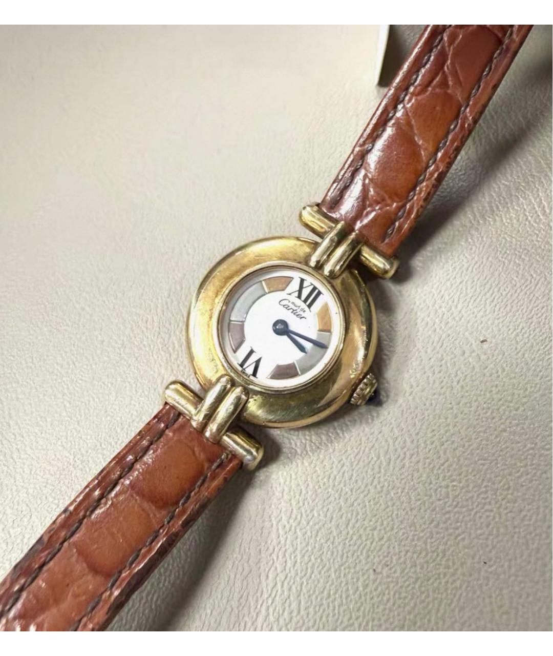 CARTIER Золотые часы из желтого золота, фото 2